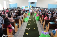 Encontro B&iacute;blico Infantil reuniu centenas de crian&ccedil;as no Templo Sede