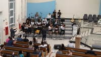 Alunos da Escola de M&uacute;sica Asafe participaram de 1&ordm; Recital de M&uacute;sica