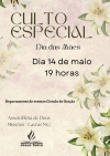 Culto Especial: Dia das M&atilde;es