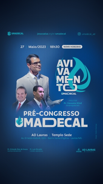 Pré-Congresso Umadecal 2023 será no dia 27 de maio