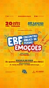 Encontro B&iacute;blico de F&eacute;rias - EBF 2024 ser&aacute; no dia 20 de julho