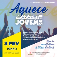 Aquece Acampa no s&aacute;bado (3/2) dar&aacute; in&iacute;cio as atividades do Acampamento Jovem