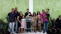 Culto dominical com apresentação da Irmã Lara