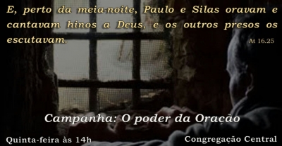 Campanha: O Poder Da Oração