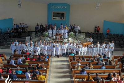 Batismo nas águas - Abril/2019