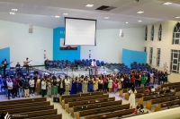 Confira as fotos do primeiro culto Umadel do ano 2024