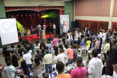 Jovens se reuniram durante o período de carnaval no Acampamento Jovem 2017