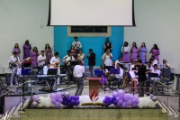 Cantata de P&aacute;scoa foi realizada na AD Lavras, confira as fotos e v&iacute;deos