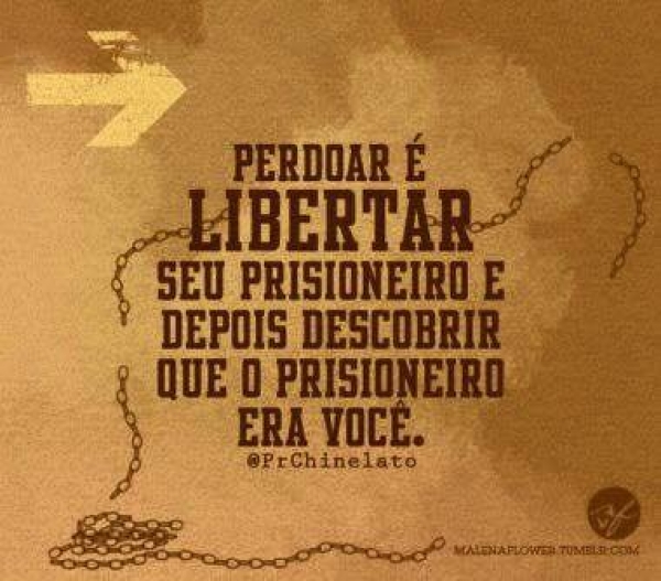 Perdão é remédio