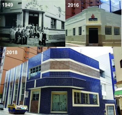 Reinauguração da Congregação Central