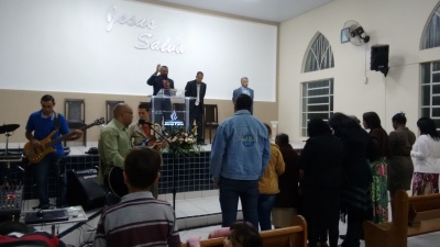 Culto de Domingo em Perdões/MG