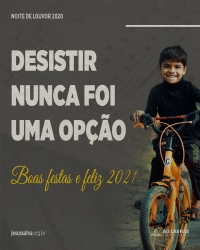 Noite de Louvor 2020 ser&aacute; realizada no dia 26 de dezembro
