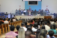 Primeiro culto Umadecal do ano re&uacute;ne jovens do Campo de Lavras e apresenta a camiseta do Congresso Umadecal 2025