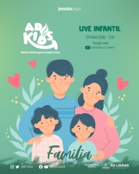 Live Infantil de Maio ser&aacute; realizada no dia 28