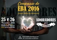 Adolescentes se reunir&atilde;o no Congresso do EBA nos dias 25 e 26/11