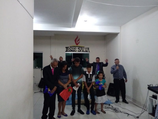 Despedida do Pastor Claudio Rogerio da Cidade de Cristais