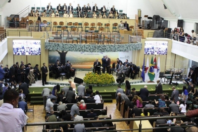 Pastores e evangelistas s&atilde;o consagrados em Belo Horizonte e fortalecem o Minist&eacute;rio de Lavras