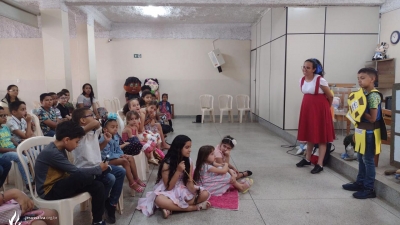 EBD faz atividade especial no mês das crianças