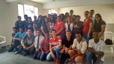 L&iacute;deres dos Adolescentes participam de encontro em Lavras
