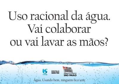 Mente crist&acirc; e responsabilidade social. Vamos economizar &aacute;gua.