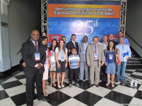 Comitiva do Campo de Lavras participa da 25ª Conferência de Escola Bíblica Dominical em BH