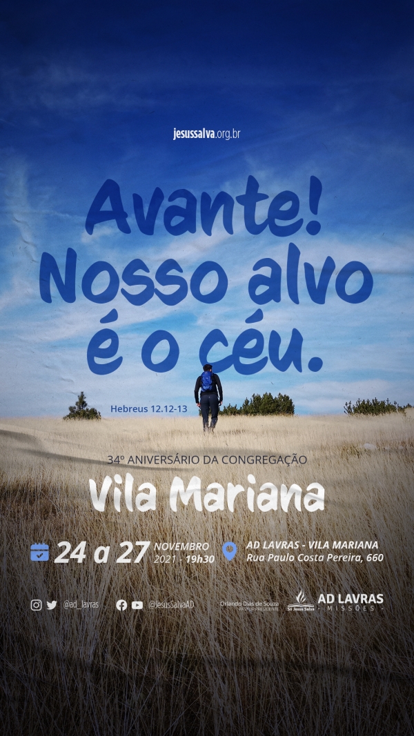 34º Aniversário da Congregação Vila Mariana