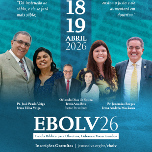 Escola Bíblica para Obreiros, Líderes e Vocacionados - EBOLV 2026
